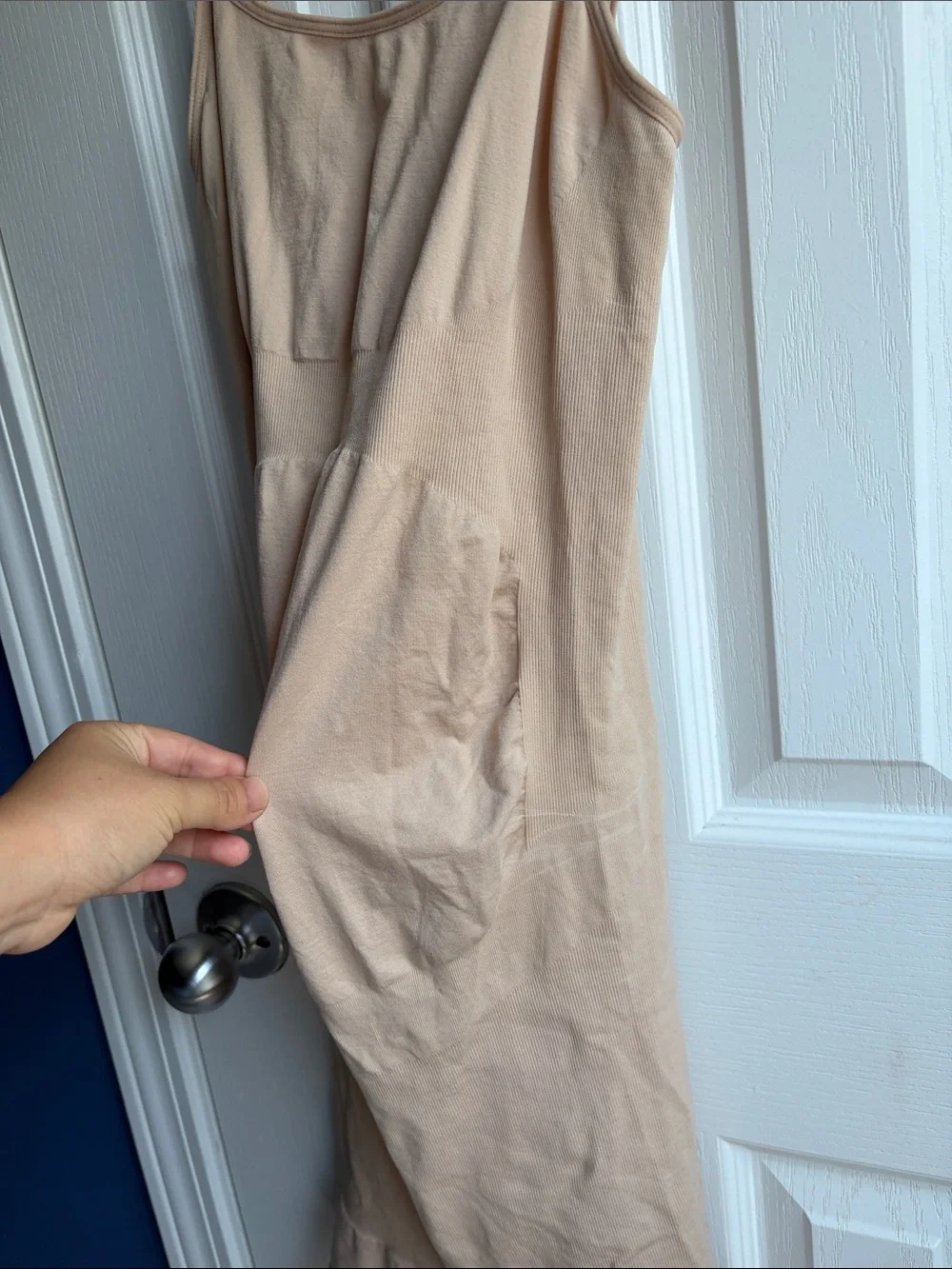 A Pea in the Pod Maternity Smoothing Seamless Undergarment Shapewear Size M Nude